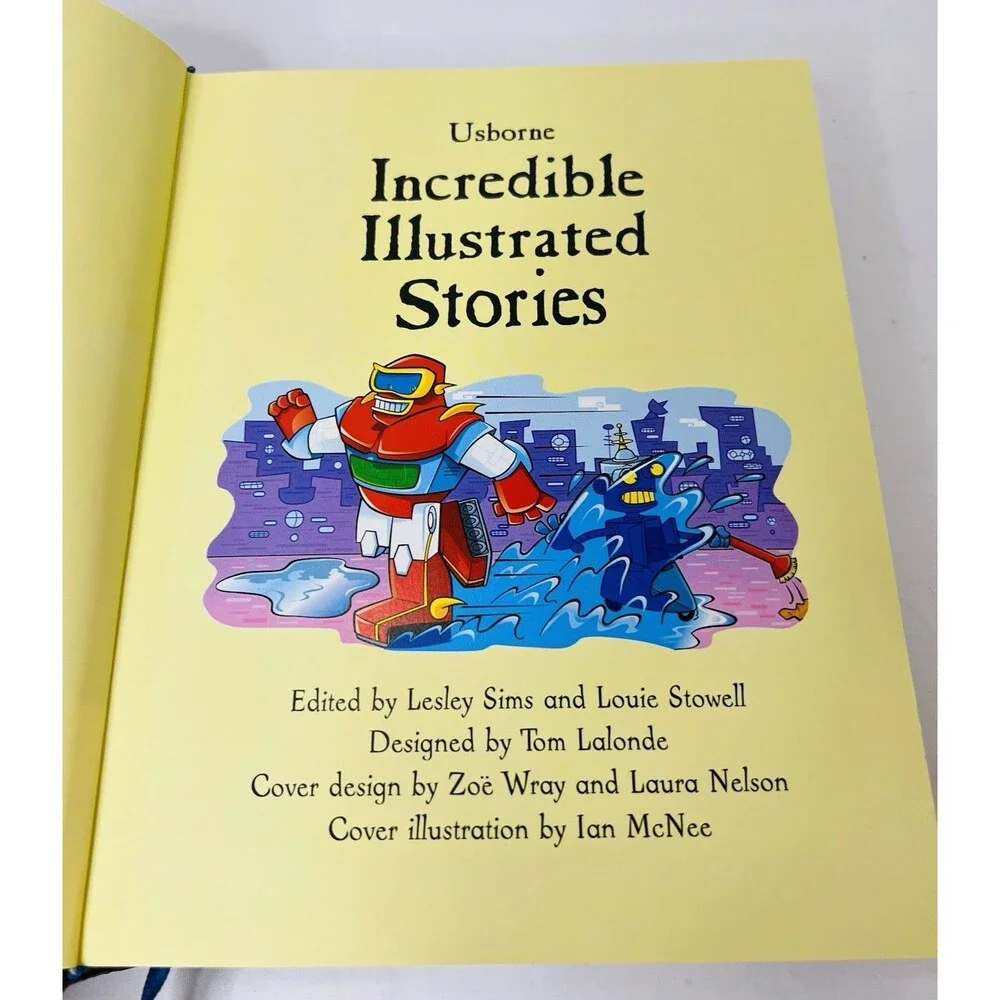 Usborne Incredible Illustrated Stories Hardcover Kids Classic Adventure Book